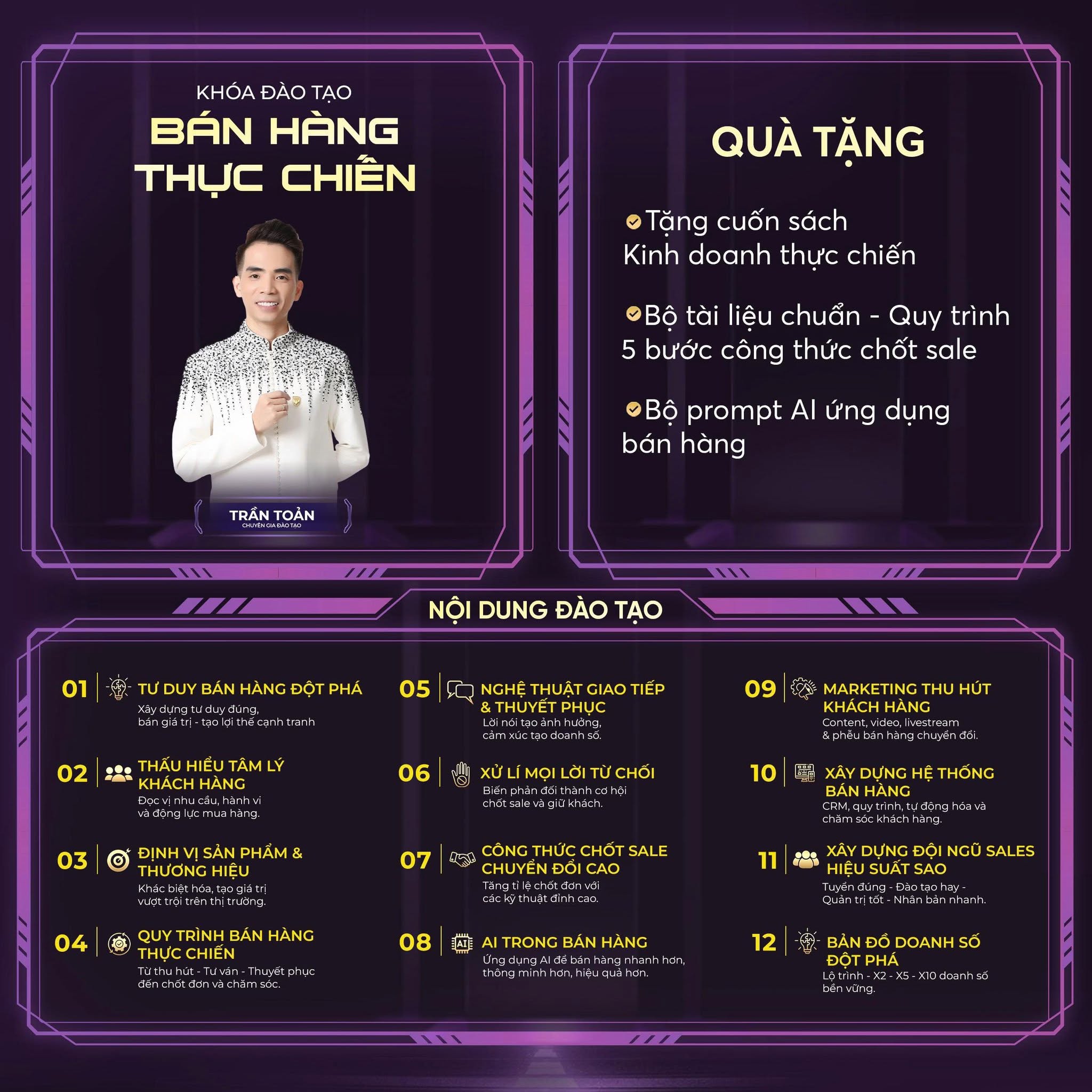 💥 CHỈ 199K ĐỂ SỞ HỮU QUY TRÌNH BÁN HÀNG THỰC CHIẾN + BỘ PROMPT AI ĐỘC QUYỀN!