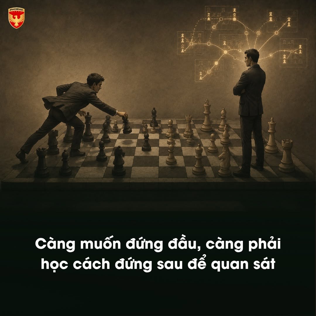 Càng muốn đứng đầu, càng phải quan sát